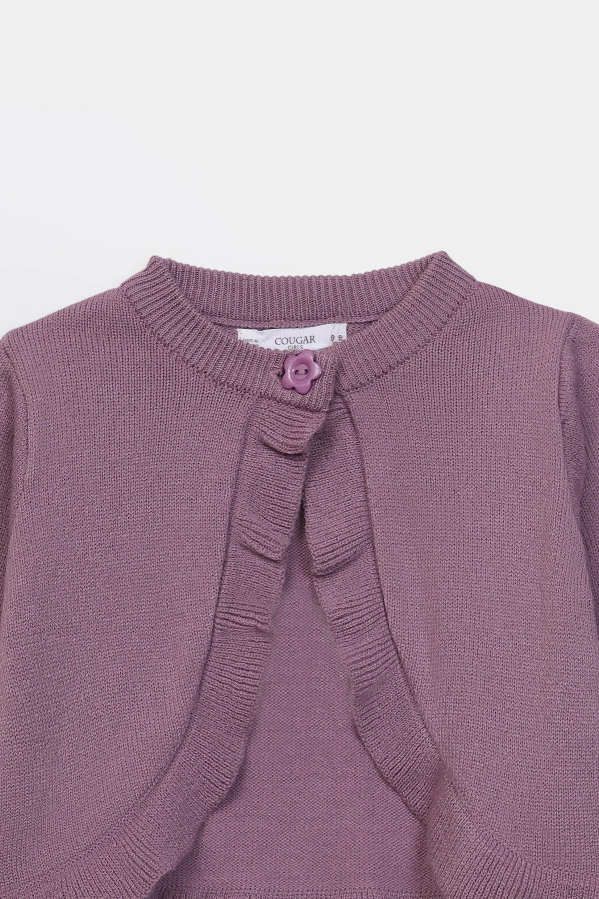Frilled Cardigan - Cougar Clothing