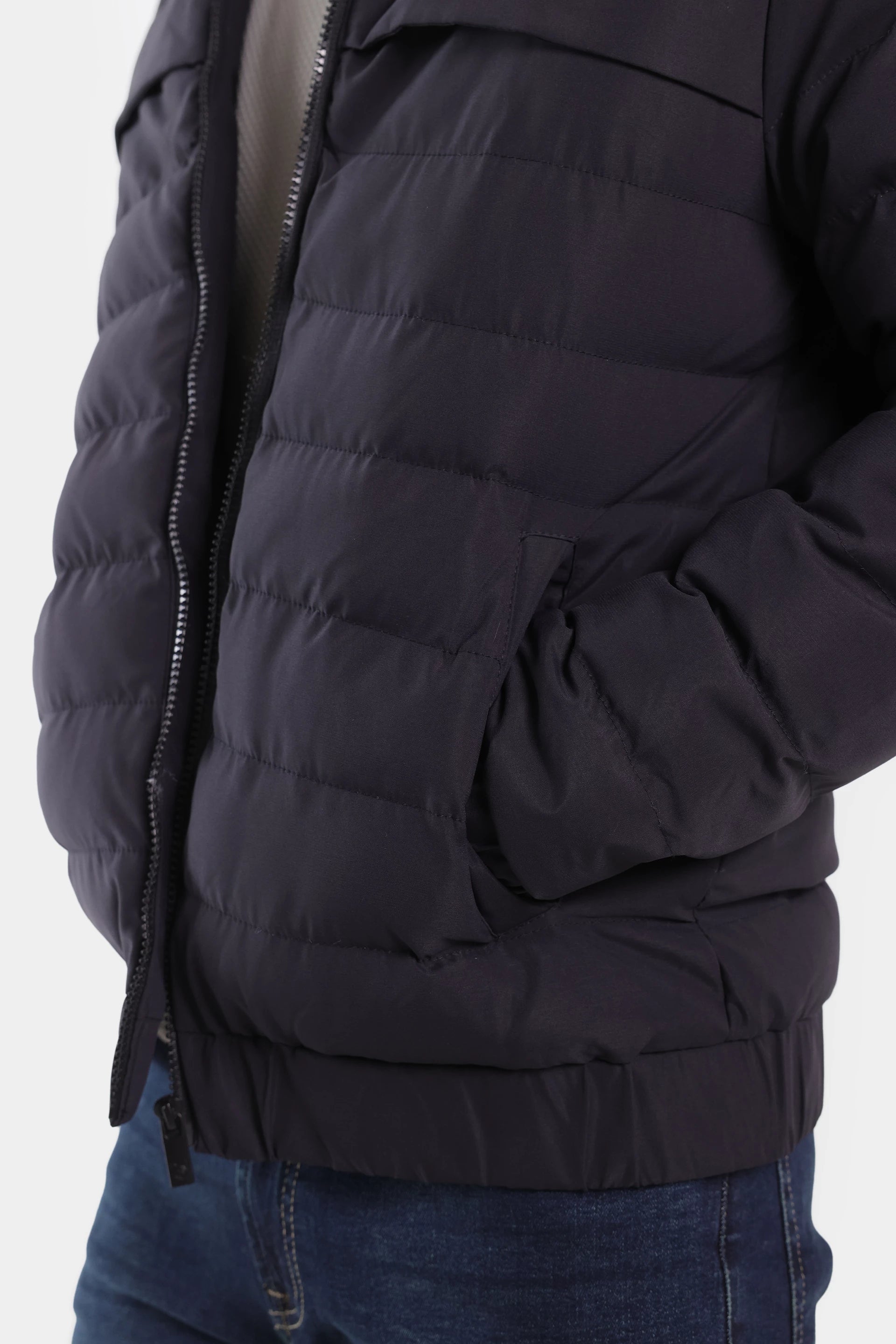 Puffer Hooded Jacket - Cougar Clothing