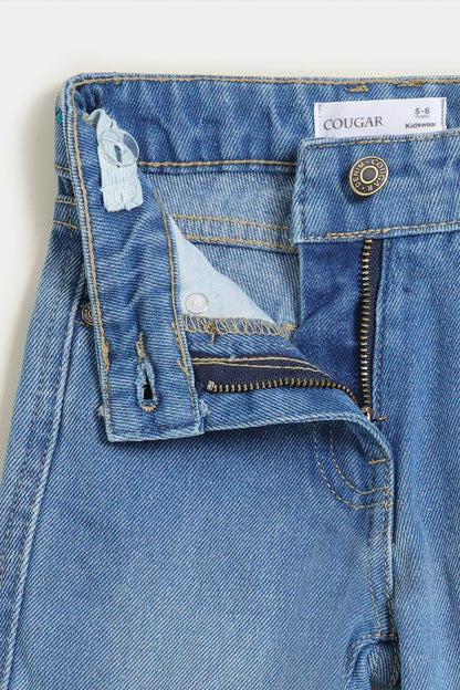 Wide Leg Cargo Jeans - Cougar Clothing