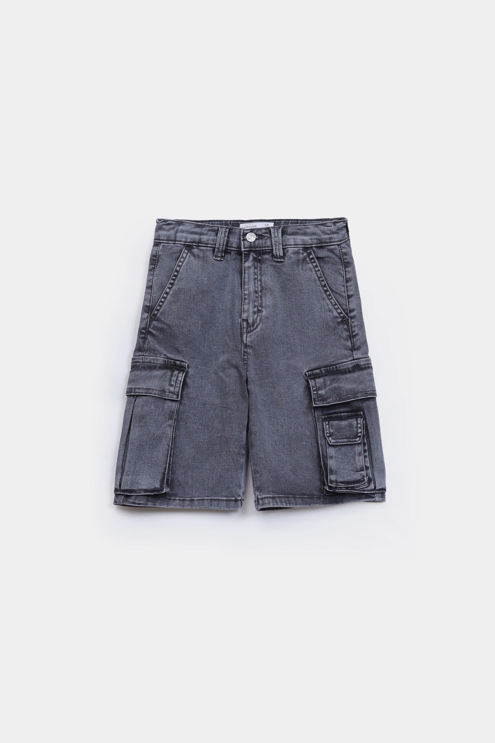 Denim Cargo Shorts - Cougar Clothing
