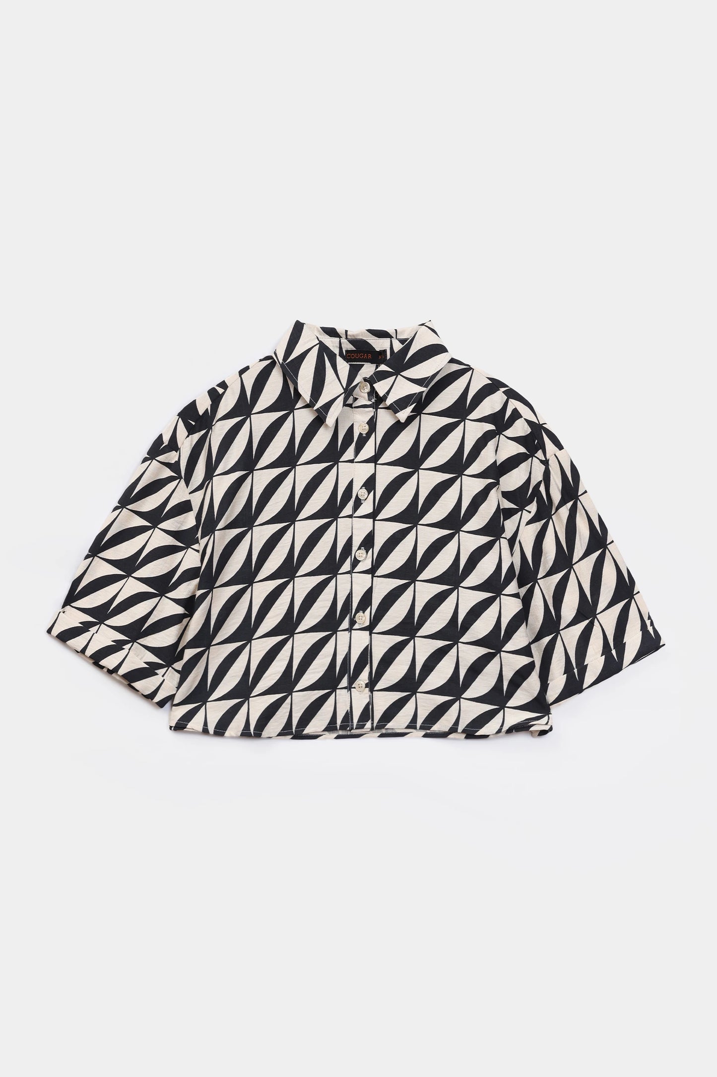 Viscose Blend Printed Shirt - Cougar Clothing