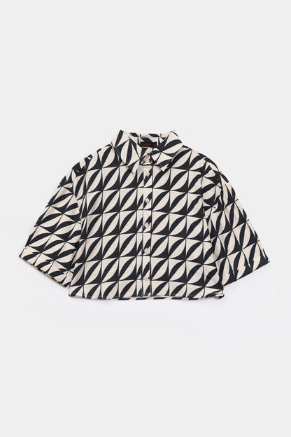 Viscose Blend Printed Shirt - Cougar Clothing