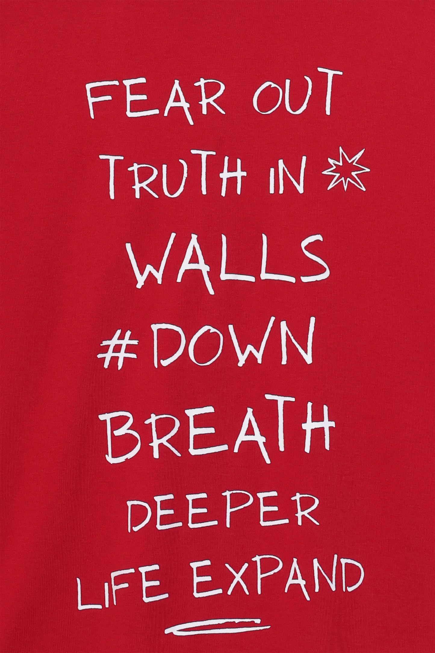 Oversized Slogan Printed T-Shirt - Cougar Clothing