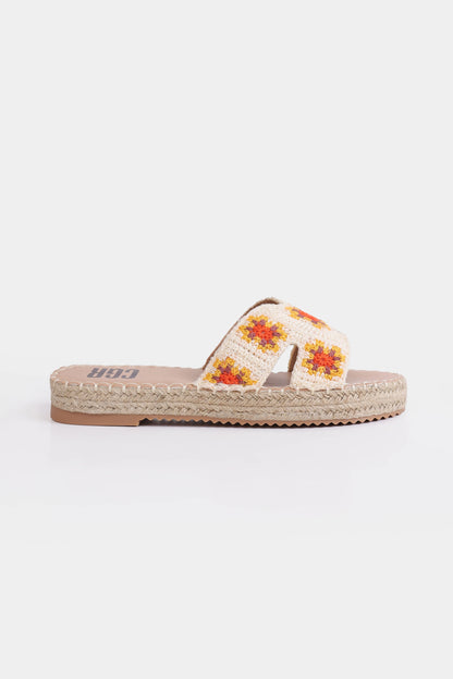 Espadrille Slides - Cougar Clothing