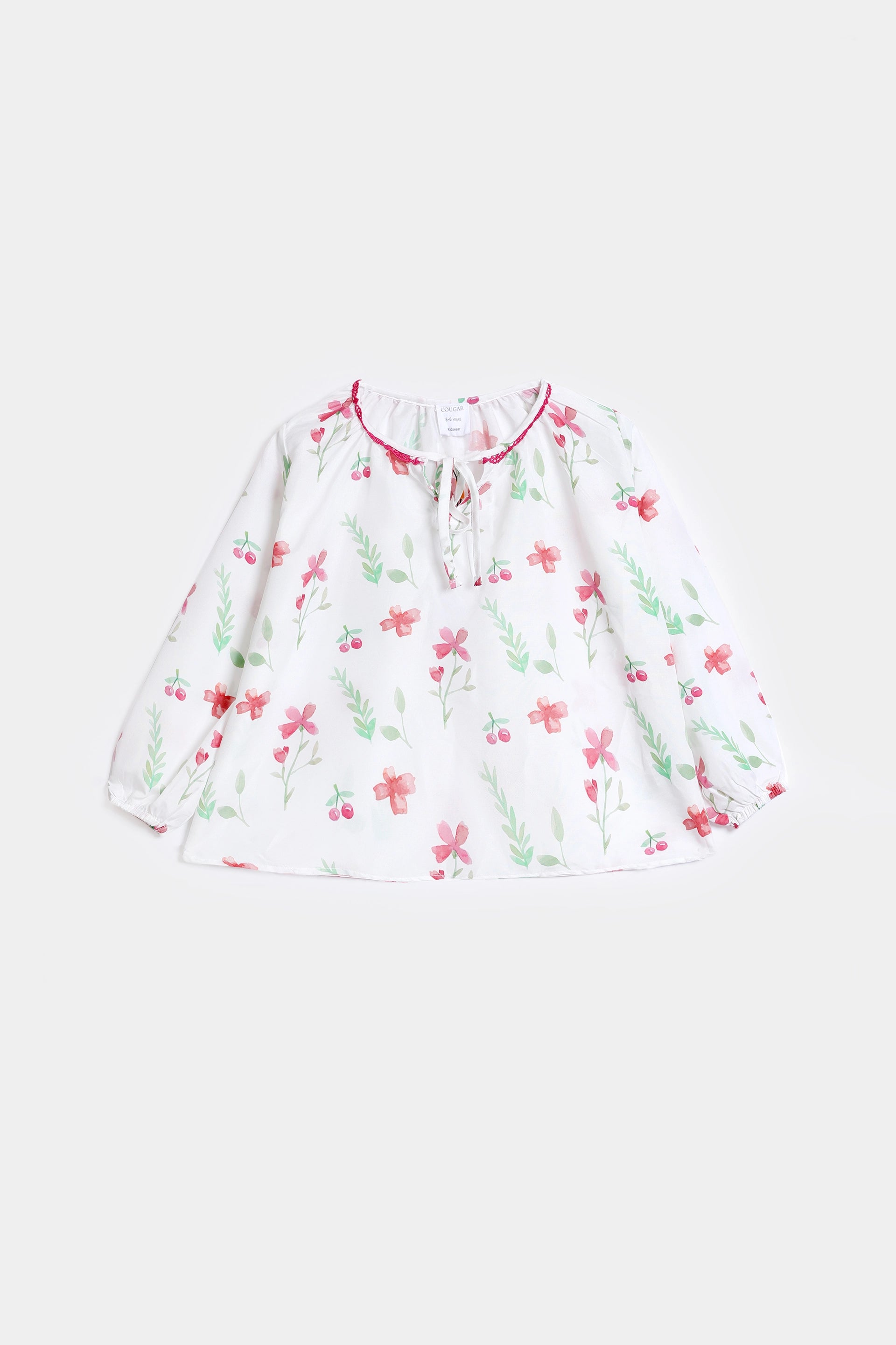 Floral Print Dress - Cougar Clothing