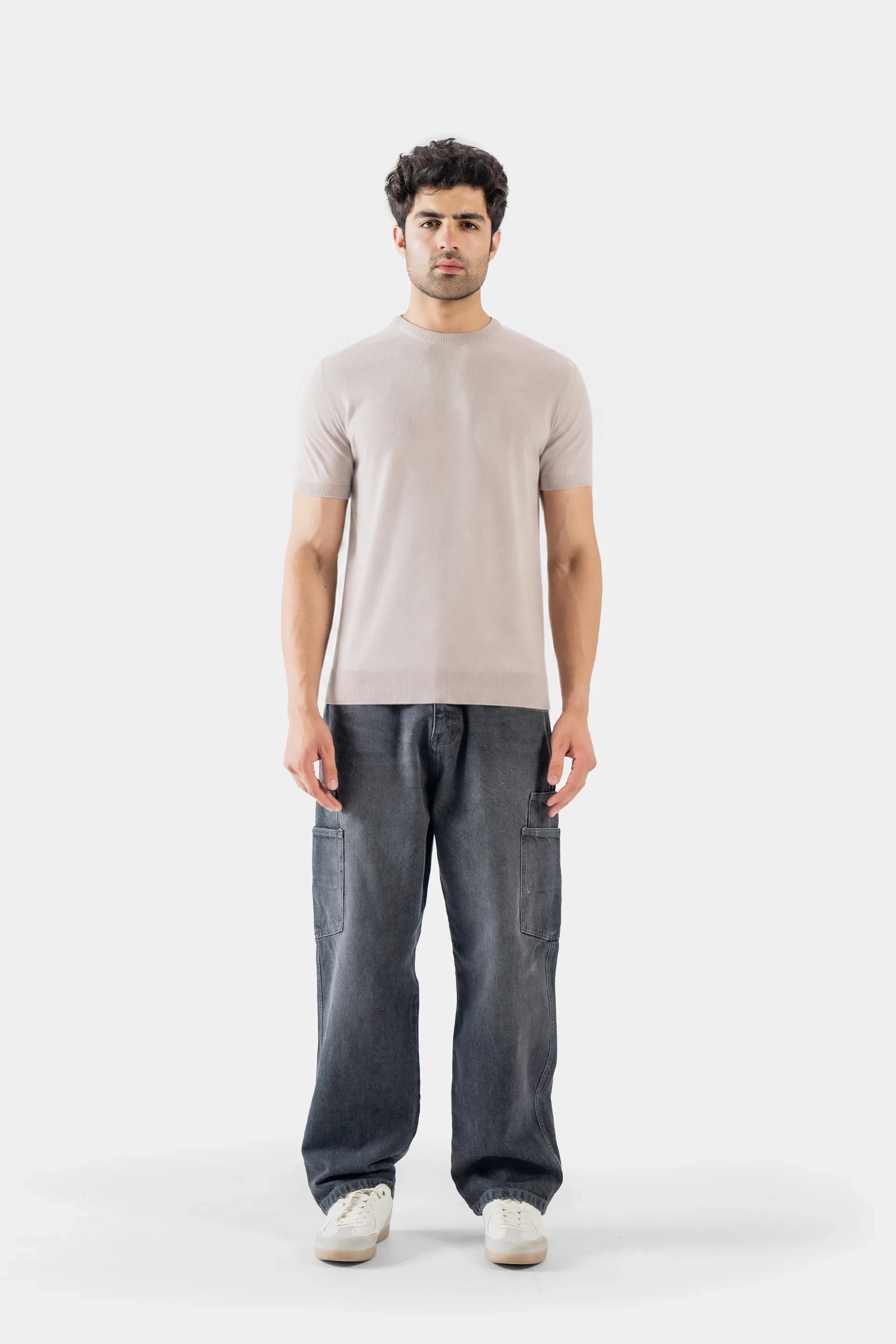 Fine-Knit T-Shirt - Cougar Clothing