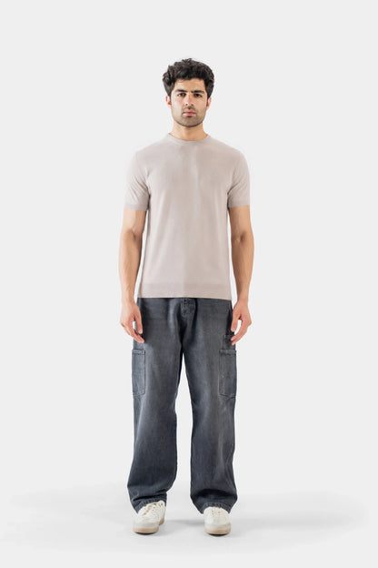 Fine-Knit T-Shirt - Cougar Clothing