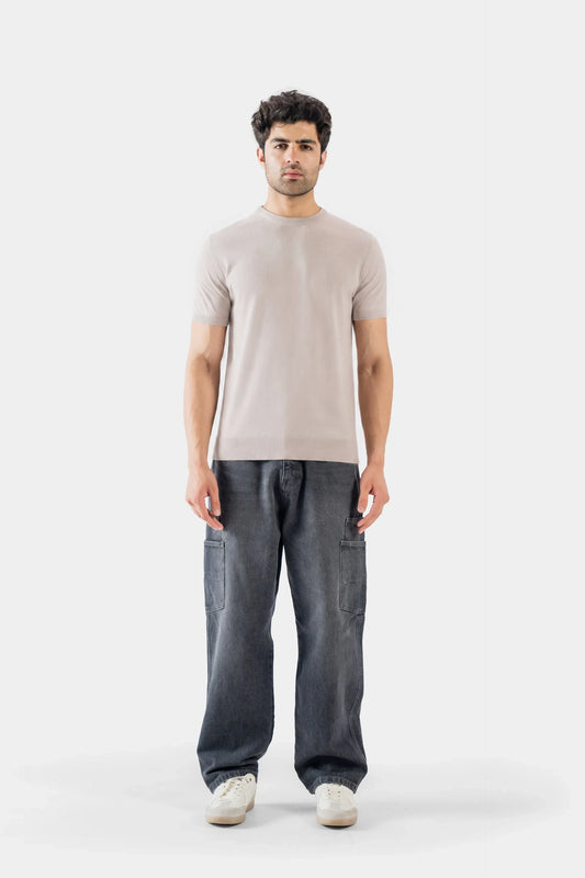 Fine-Knit T-Shirt - Cougar Clothing