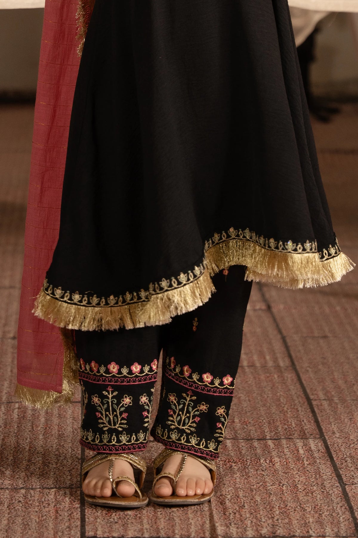 Georgette Frock Set - Cougar Clothing