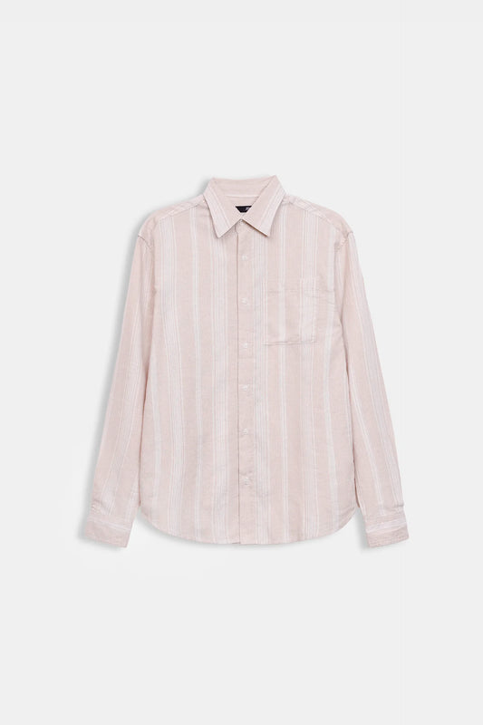 Yarn-Dyed Striped Shirt - Cougar Clothing