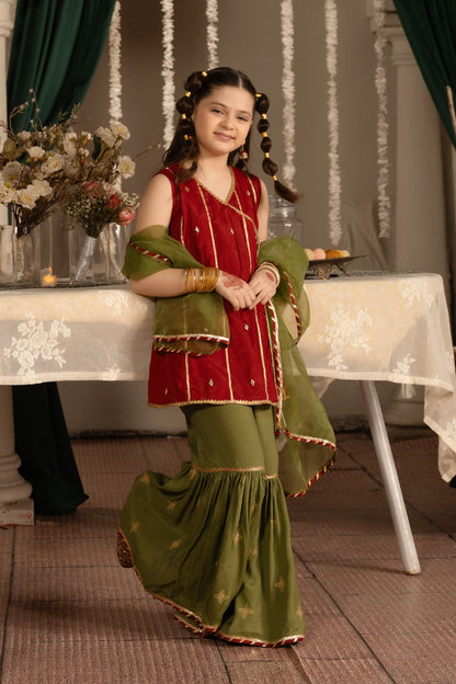Gotta-Worked Gharara Set - Cougar Clothing