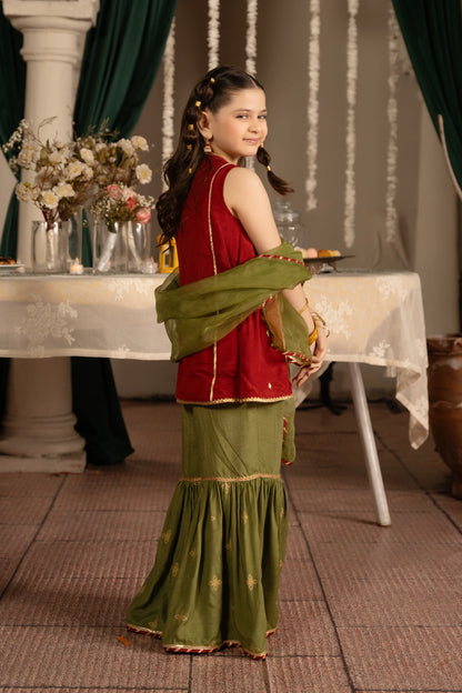 Gotta-Worked Gharara Set - Cougar Clothing