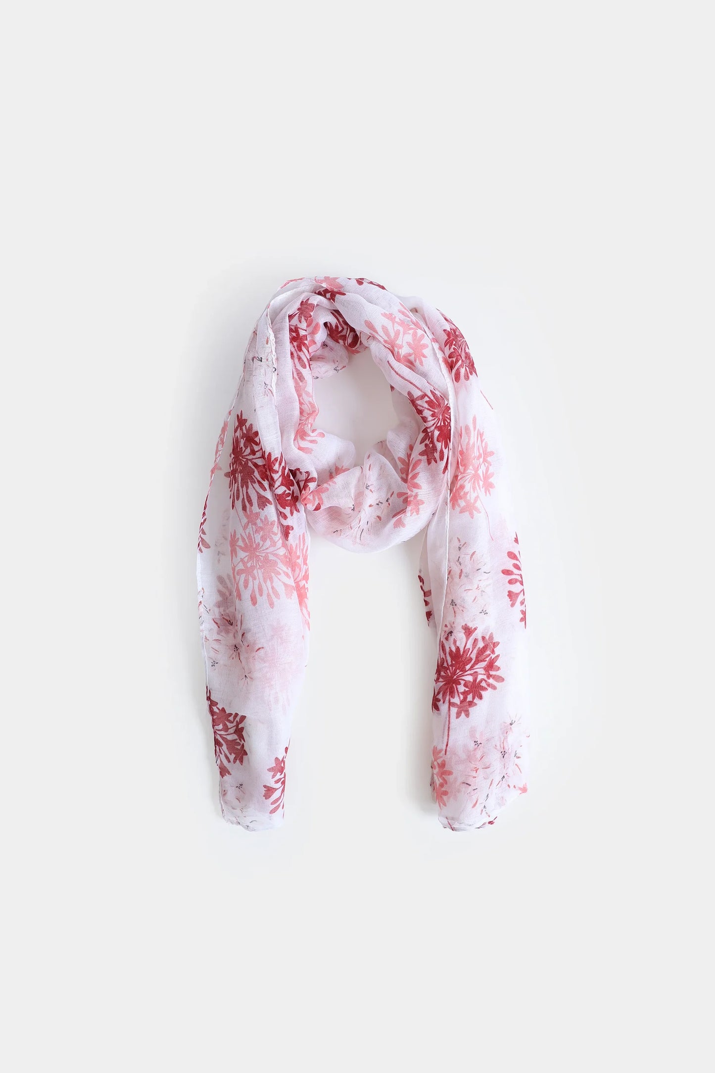 Mulberry Printed Scarf - Cougar Clothing