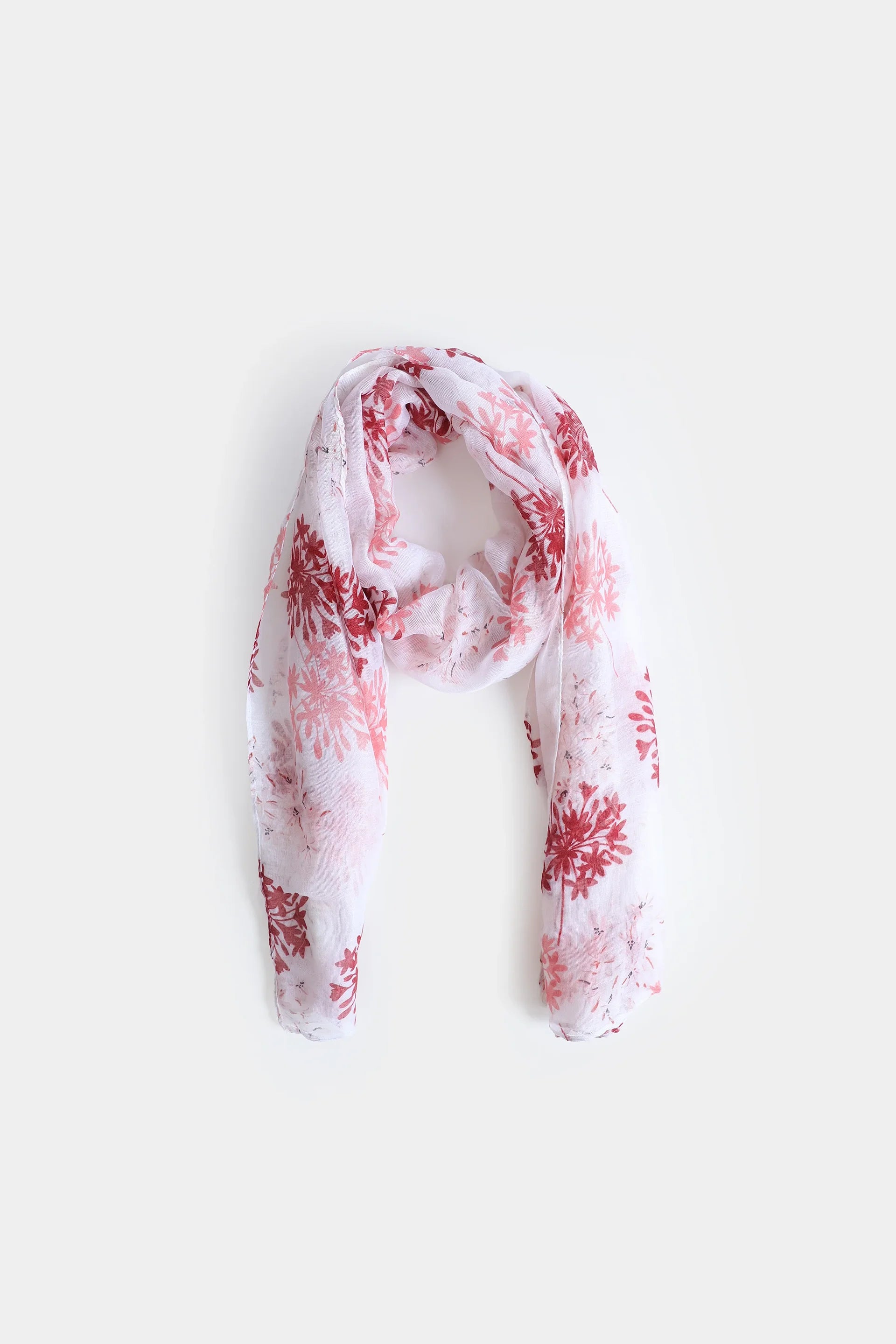Mulberry Printed Scarf - Cougar Clothing