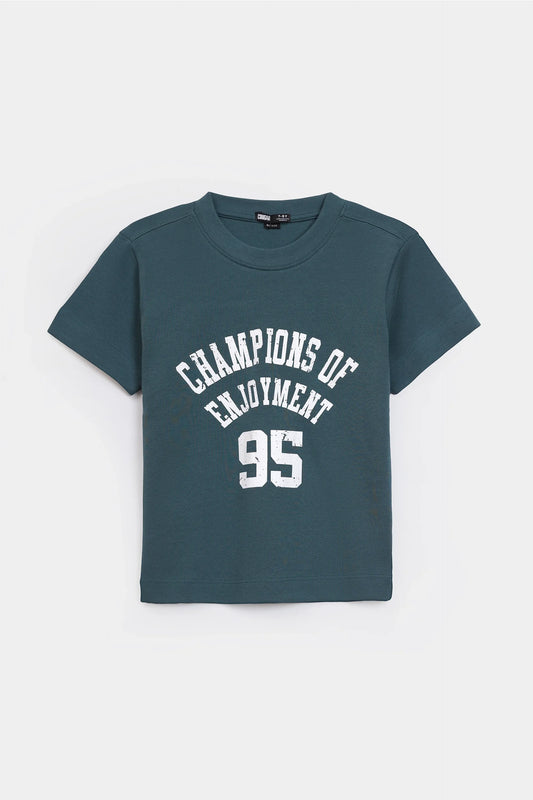 Relaxed Graphic T-Shirt - Cougar Clothing