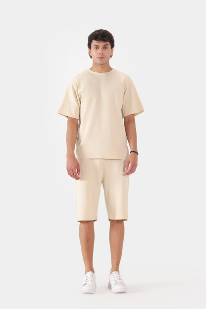 Relaxed Fit Terry T-Shirt - Cougar Clothing