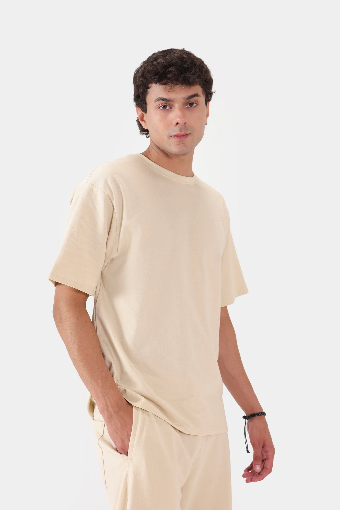 Relaxed Fit Terry T-Shirt - Cougar Clothing