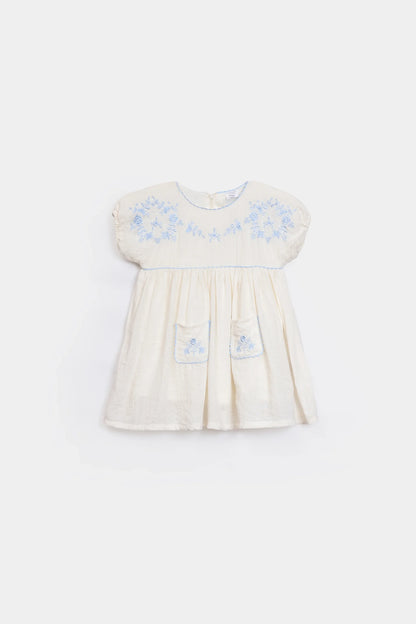 Embroidered Dress - Cougar Clothing