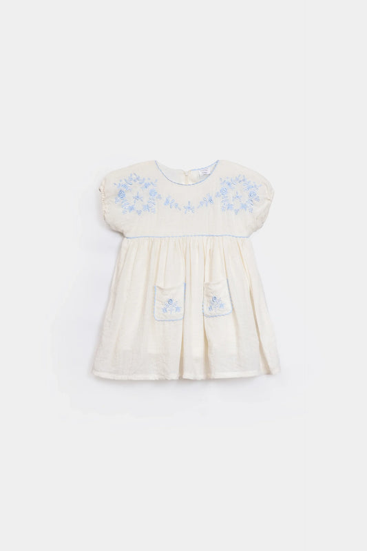 Embroidered Dress - Cougar Clothing