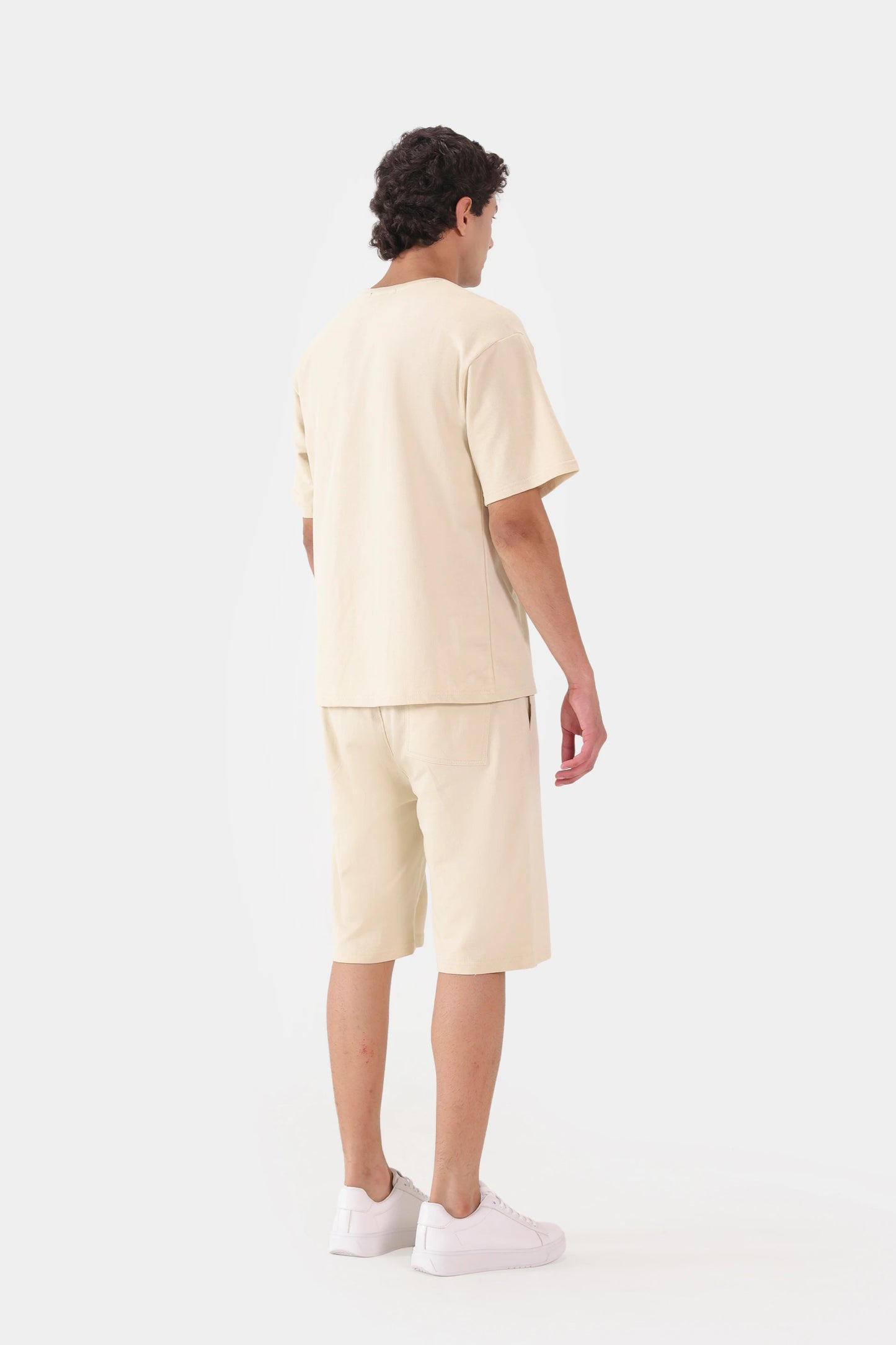 Relaxed Fit Terry T-Shirt - Cougar Clothing