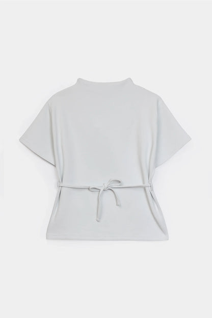 T-Shirt With Tie-Detail - Cougar Clothing