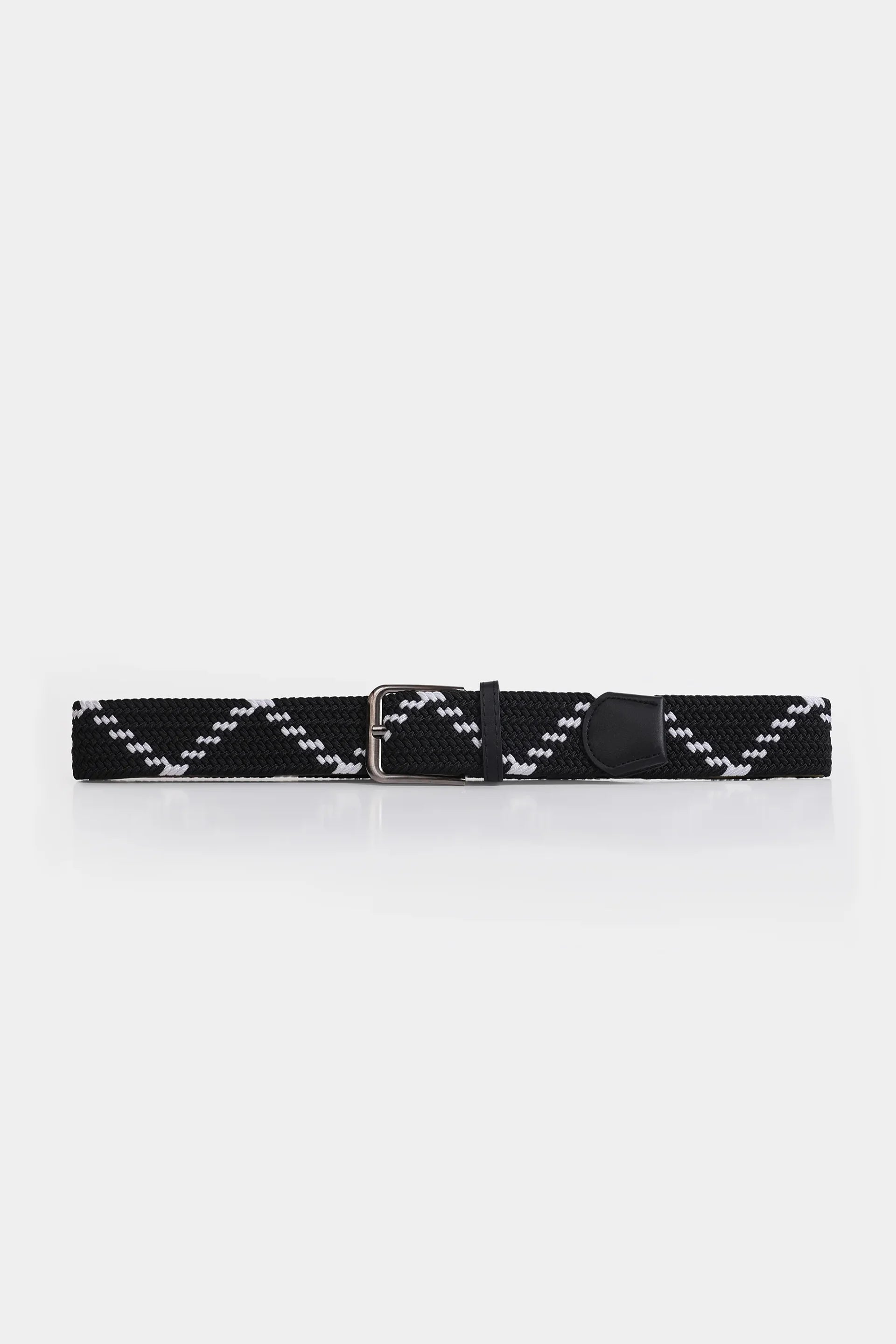 Zig-Zag Patterned Belt - Cougar Clothing