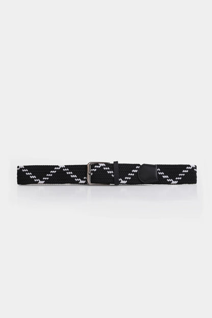 Zig-Zag Patterned Belt - Cougar Clothing