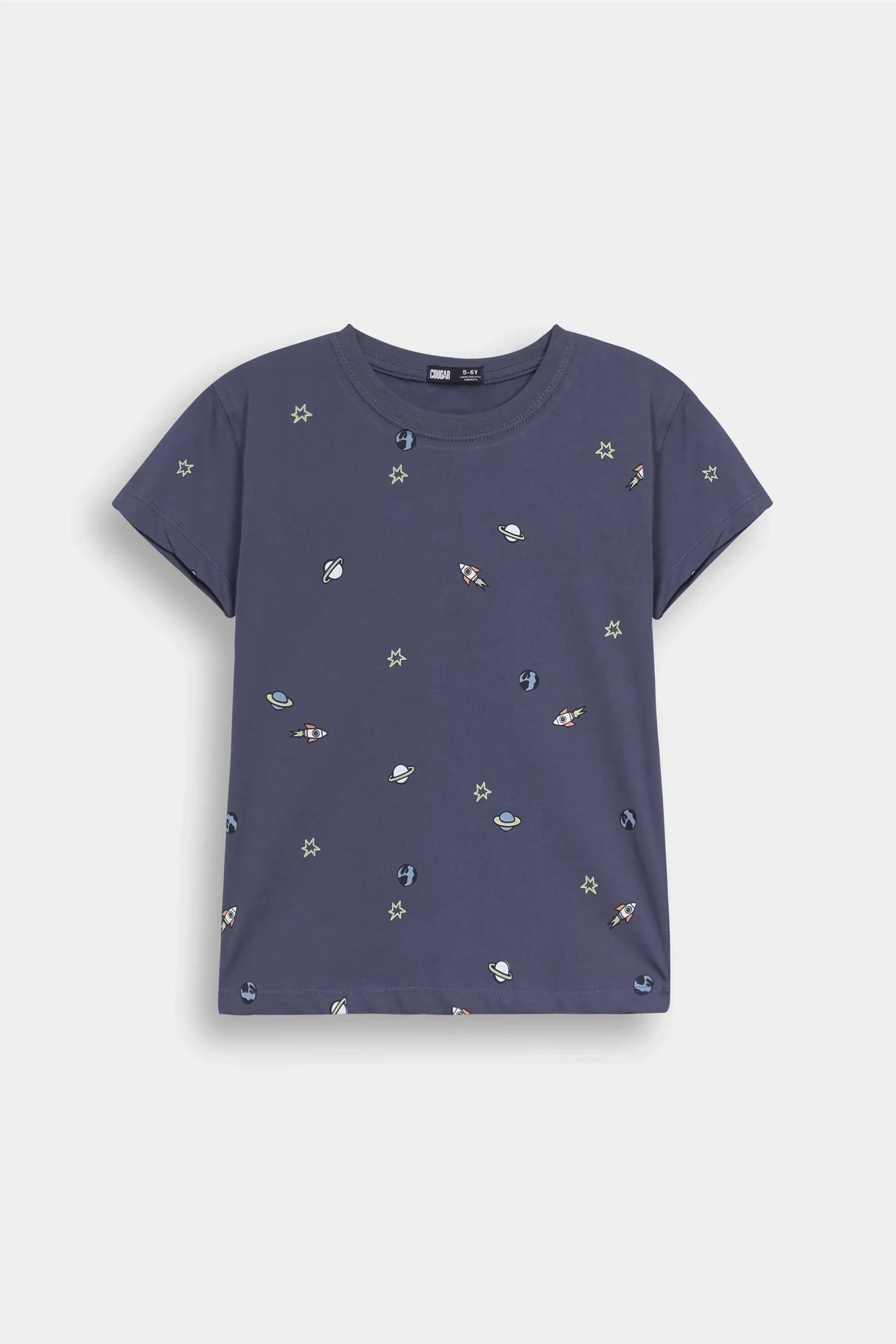 All-Over Printed T-Shirt - Cougar Clothing