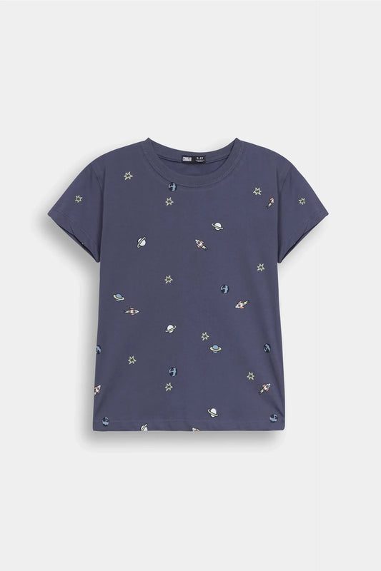 All-Over Printed T-Shirt - Cougar Clothing