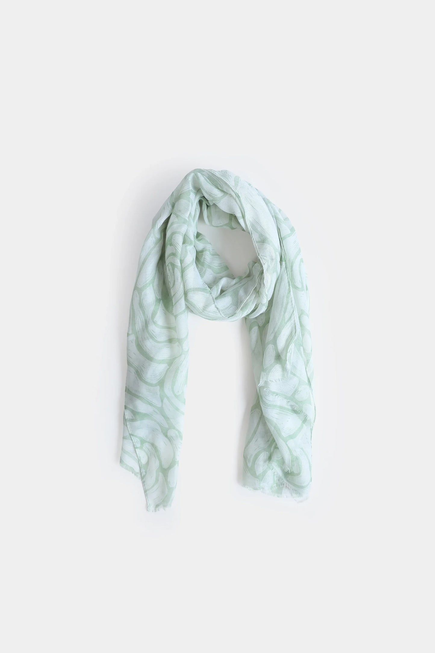 Abstract Printed Scarf - Cougar Clothing