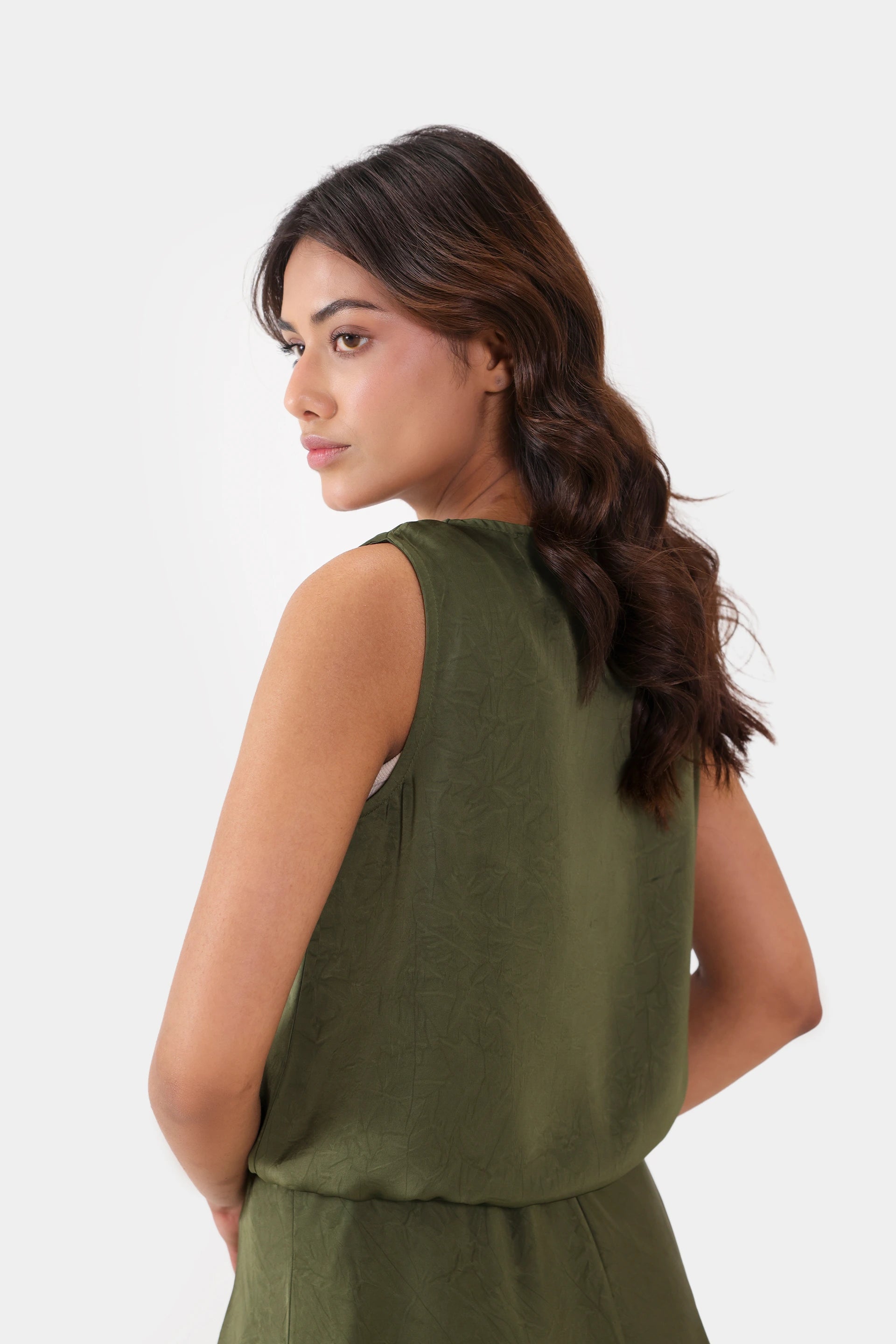Satin Silk Top - Cougar Clothing