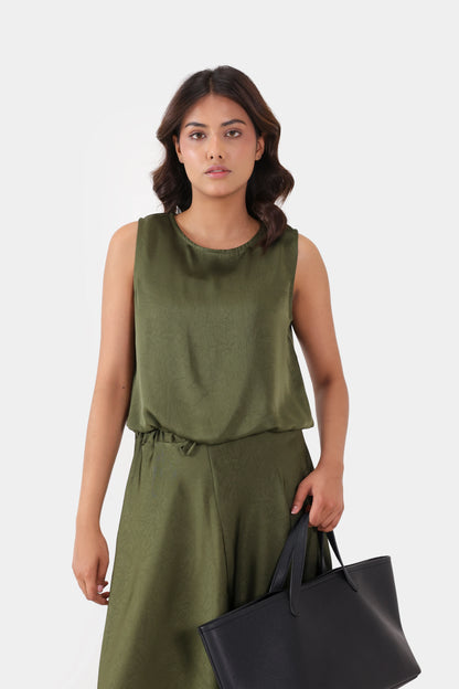 Satin Silk Top - Cougar Clothing