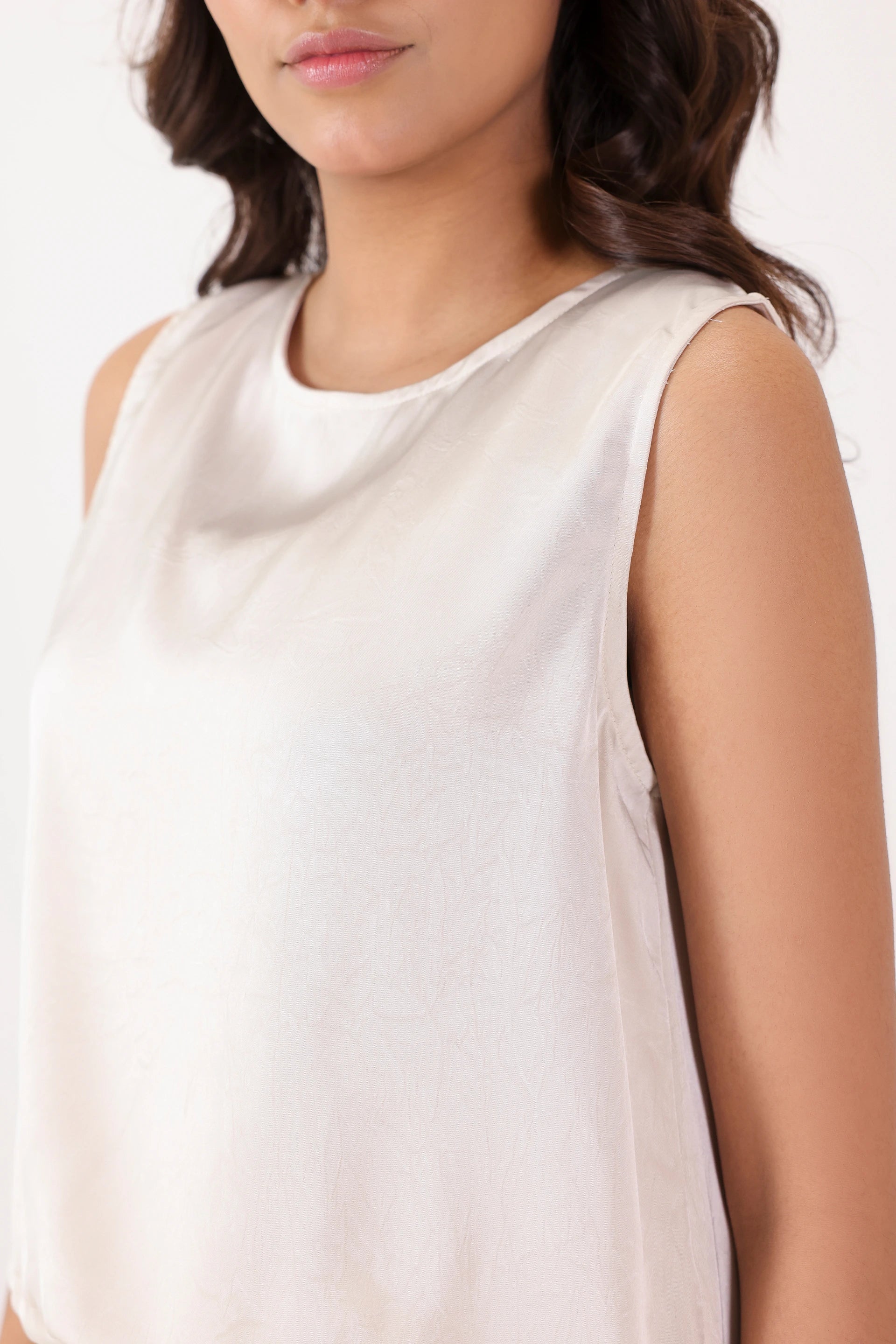 Satin Silk Top - Cougar Clothing