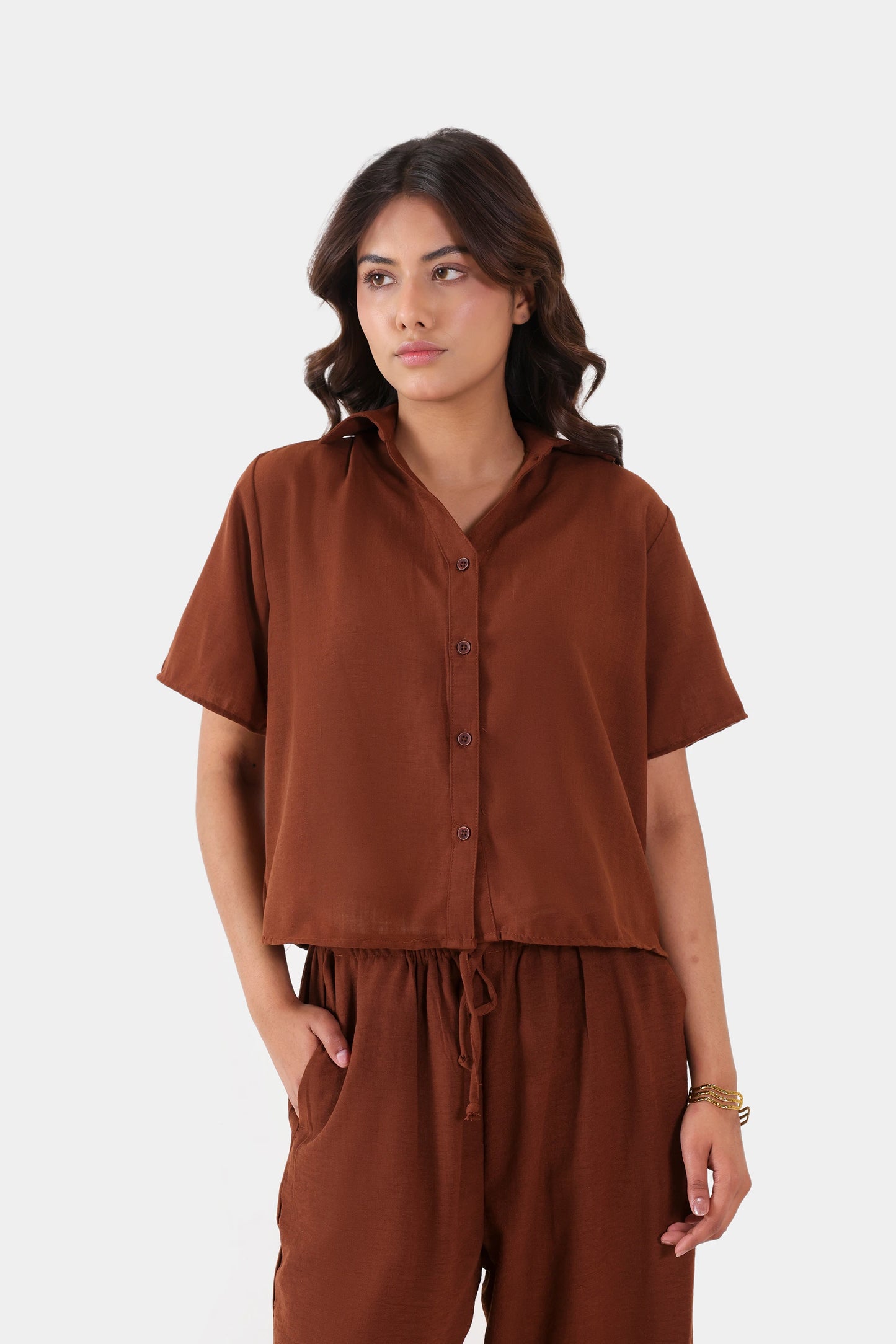 Short-Sleeve Button-Down - Cougar Clothing