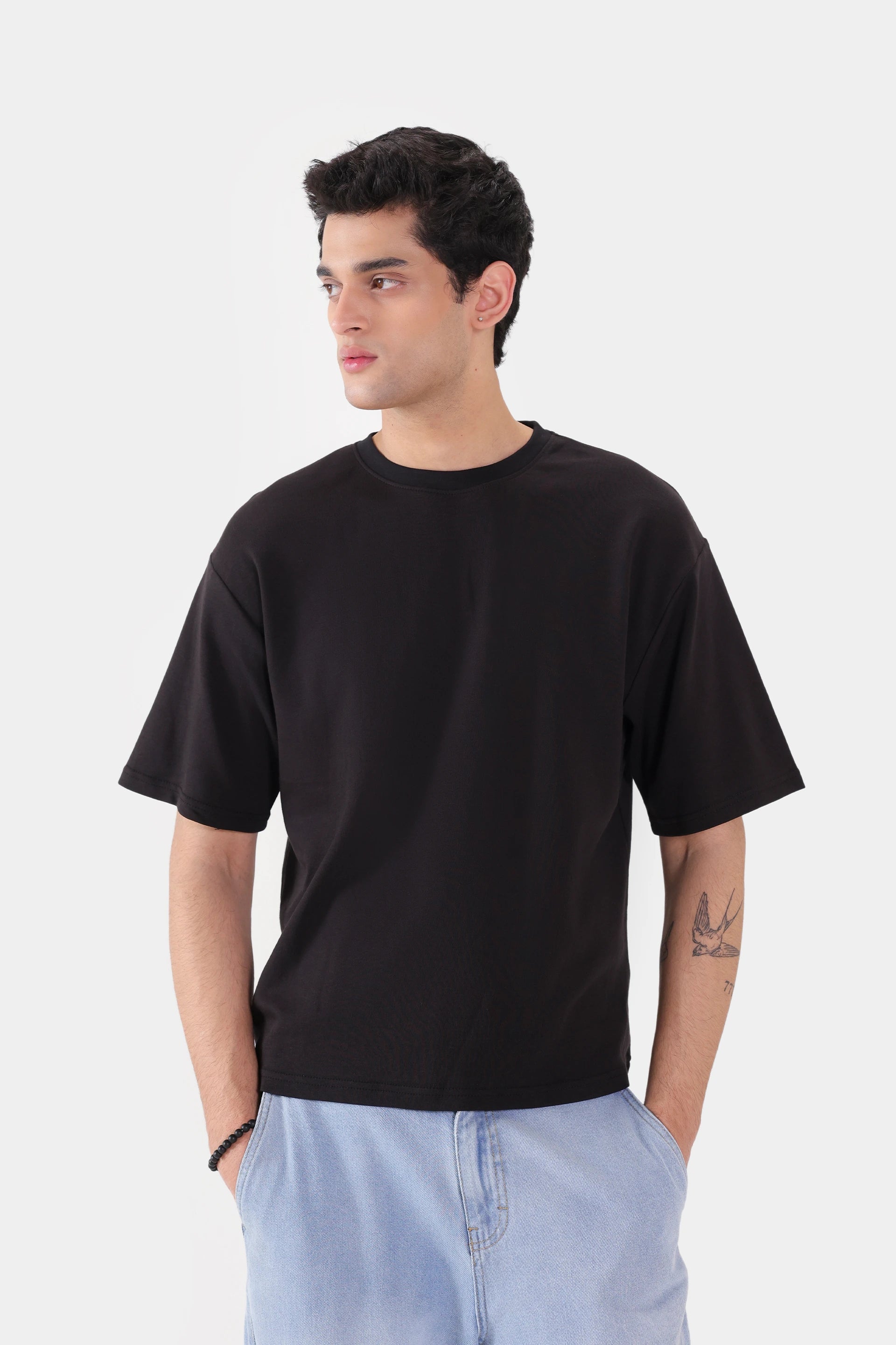 Boxy Interlock T-Shirt - Cougar Clothing