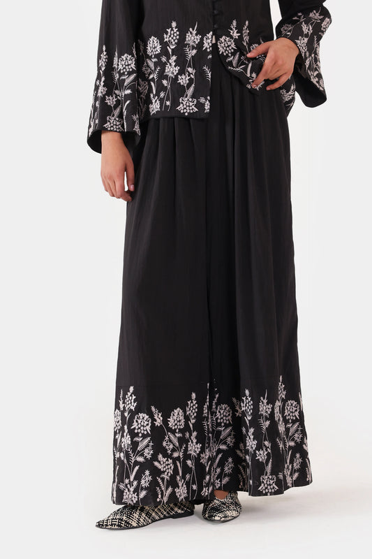 Embroidered Viscose Trousers - Cougar Clothing