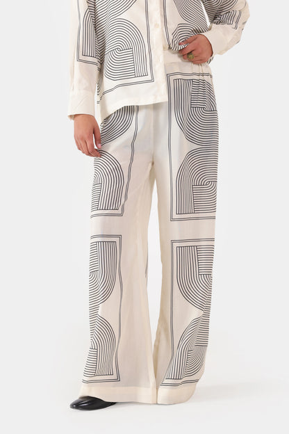 Geometric Print Shirt - Cougar Clothing