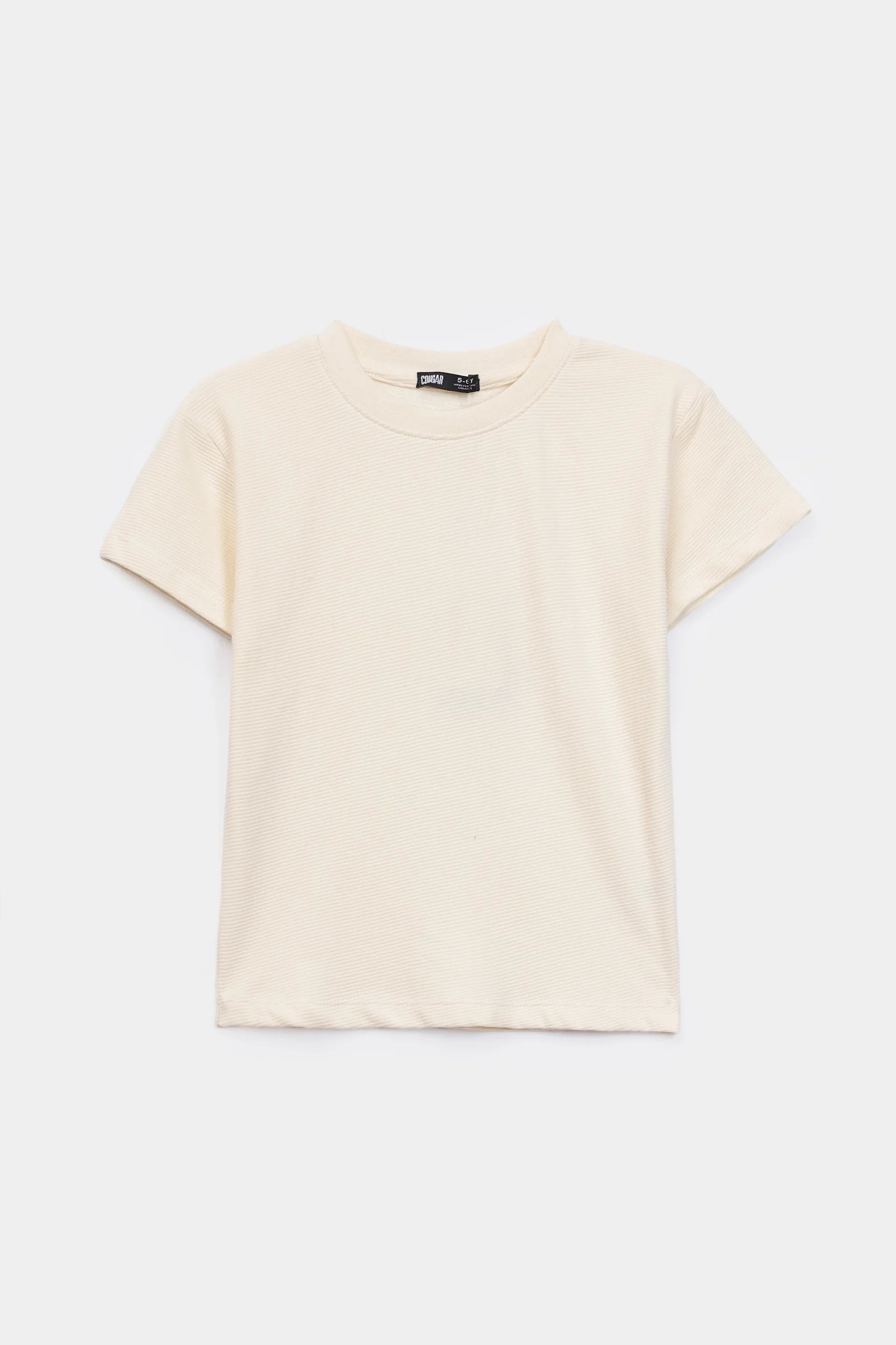 Ottoman-Knit T-Shirt - Cougar Clothing