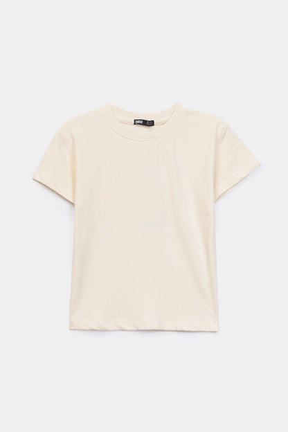Ottoman-Knit T-Shirt - Cougar Clothing