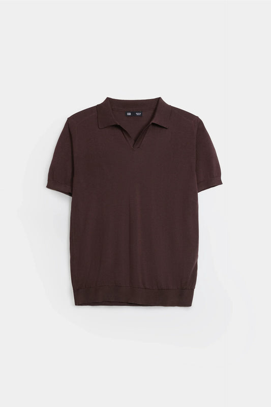 Fine Knit Lyocell Polo - Cougar Clothing