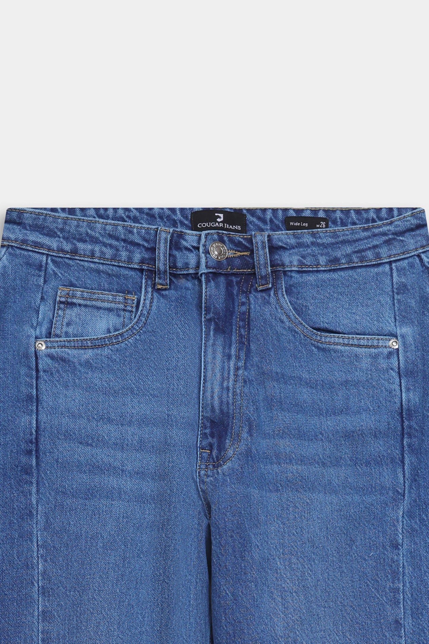 Wide Leg Jeans - Cougar Clothing