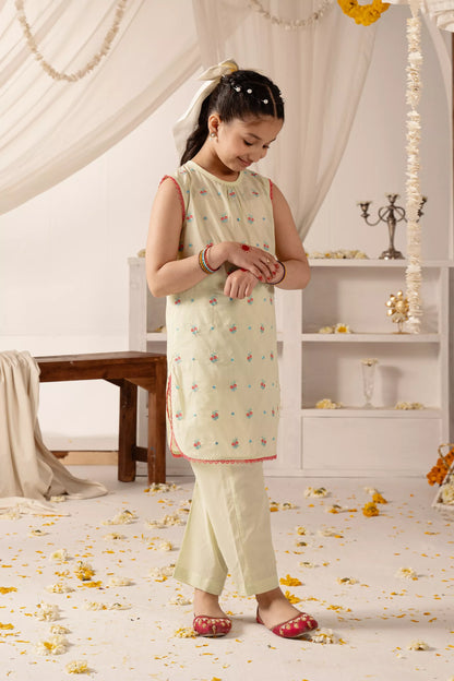 2 Piece- Embroidered Suit - Cougar Clothing