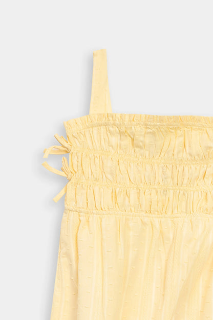 Smocked Jumpsuit - Cougar Clothing