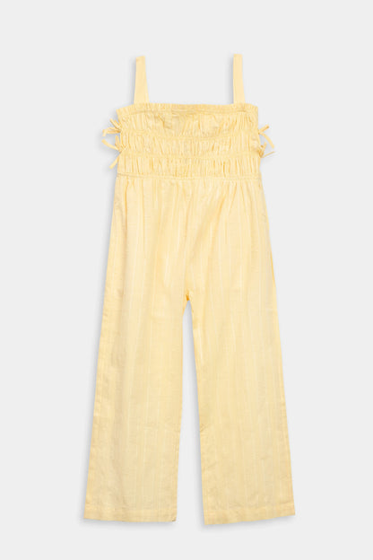 Smocked Jumpsuit - Cougar Clothing