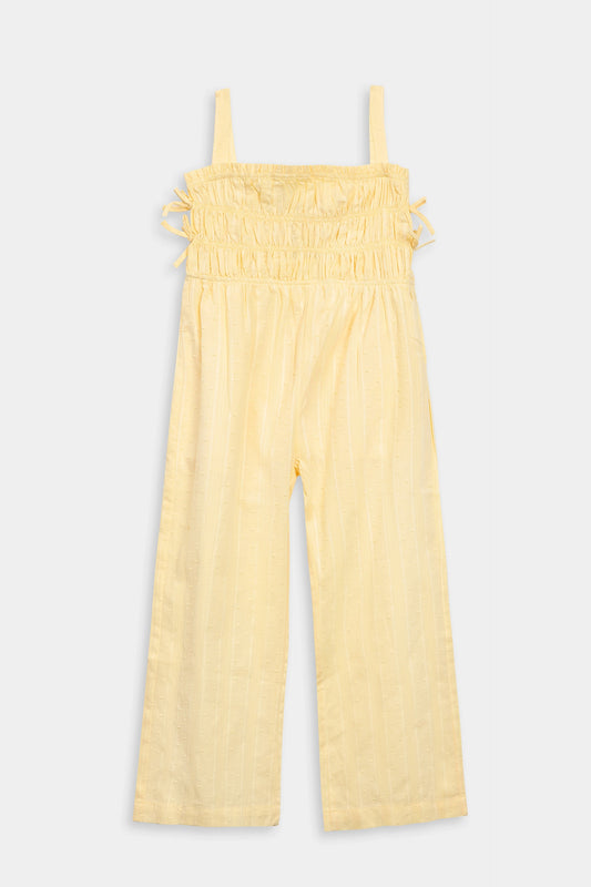 Smocked Jumpsuit - Cougar Clothing