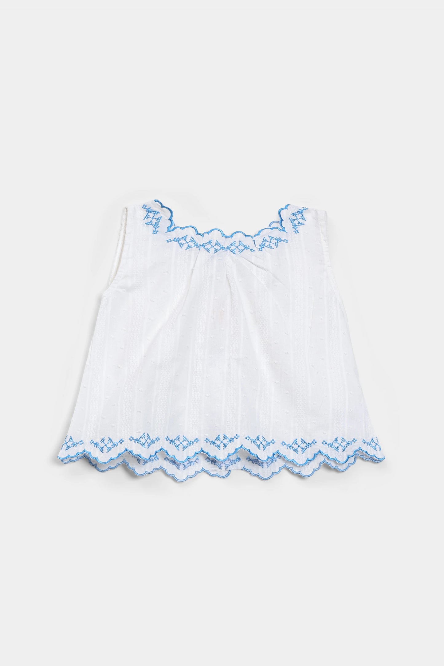 Embroidered Sleeveless Top - Cougar Clothing