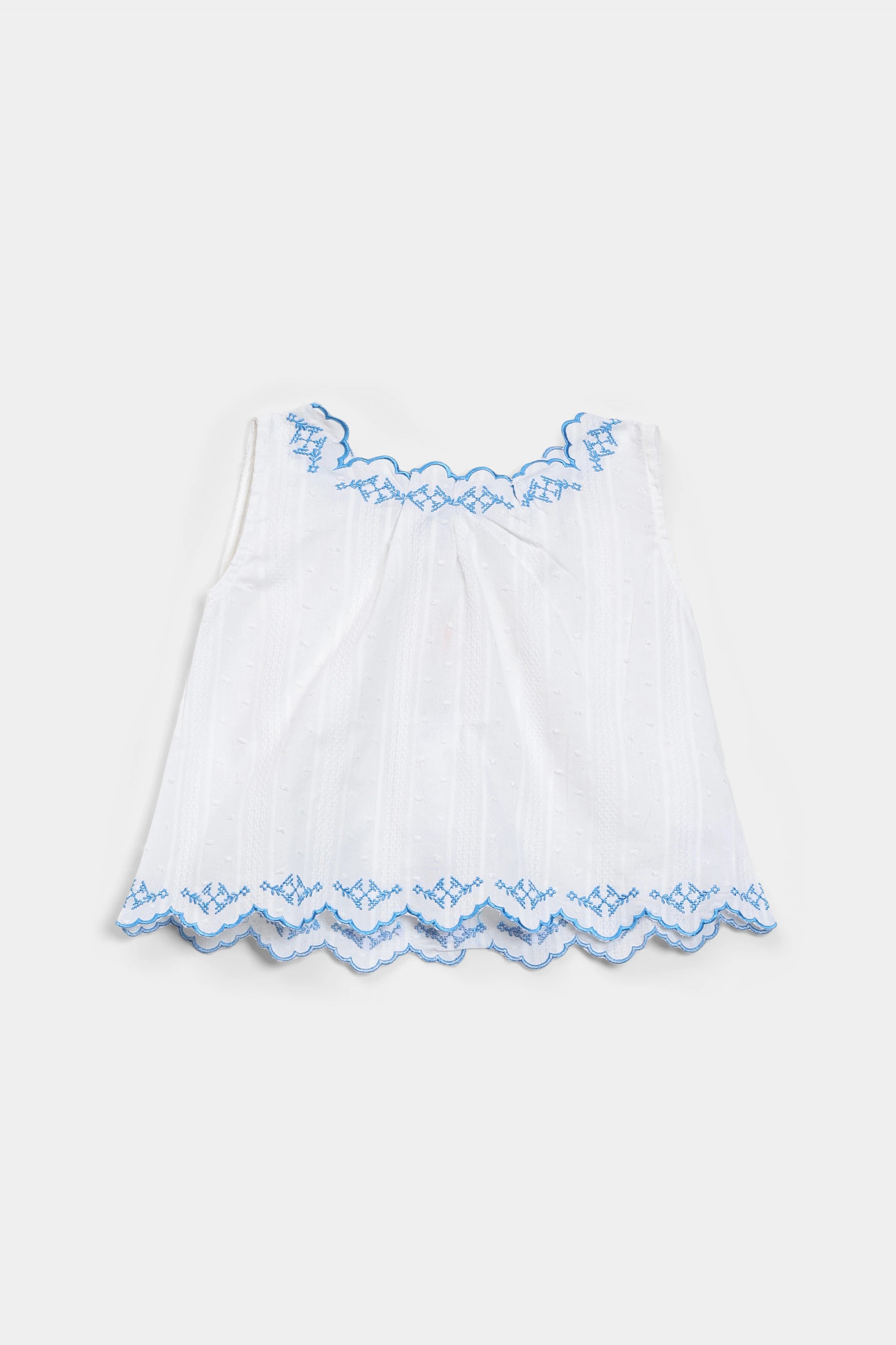 Embroidered Sleeveless Top - Cougar Clothing