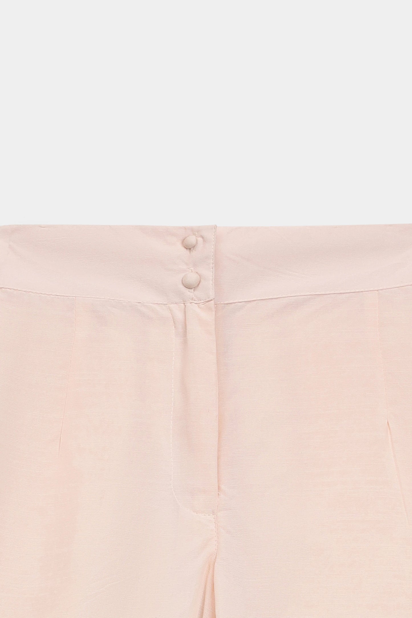 Embroidered Scalloped Shorts - Cougar Clothing