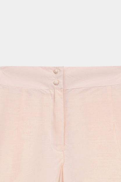 Embroidered Scalloped Shorts - Cougar Clothing