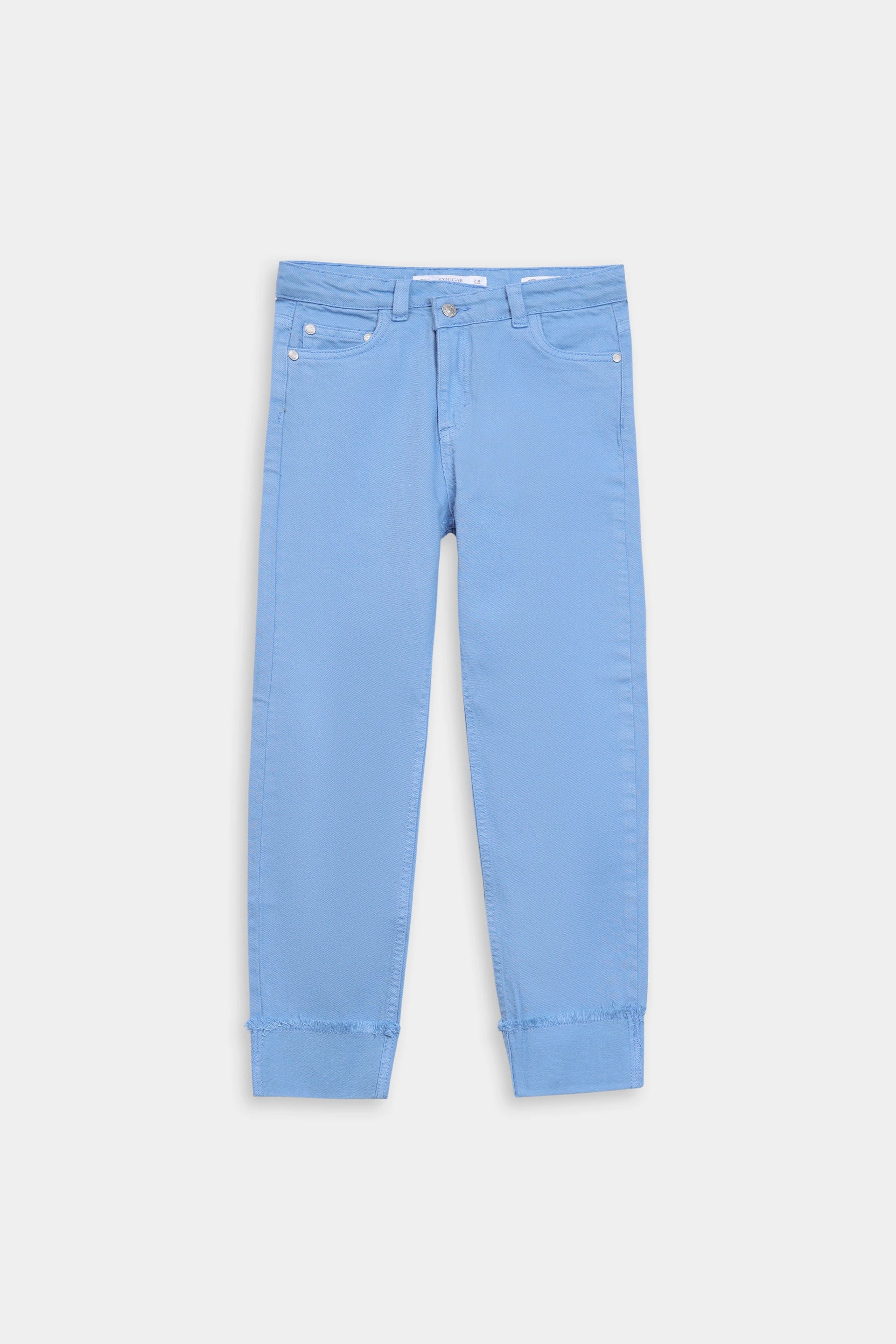Frayed Hem Jeans - Cougar Clothing